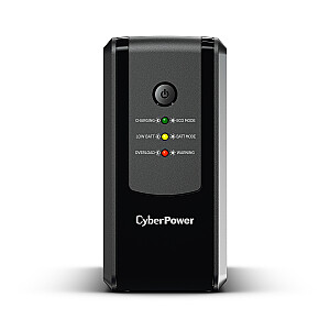 Nepārtrauktās barošanas avots (UPS) CyberPower UT650EG-FR Line-Interactive 0,65 kVA 360 W 3 maiņstrāvas kontaktligzdas
