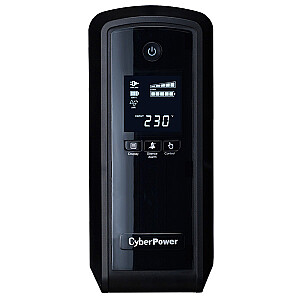 Nepārtrauktās barošanas avots (UPS) CyberPower CP900EPFCLCD 0,9 kVA 540 W 6 maiņstrāvas kontaktligzdas