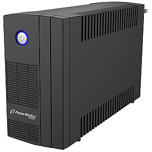 PowerWalker Basic VI 650 SB FR Line-Interactive 0,65 кВА 360 Вт 2 розетки переменного тока