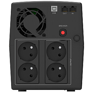 PowerWalker VI 2200 STL Line-Interactive 2,2 kVA 1320 W 4 maiņstrāvas kontaktligzdas