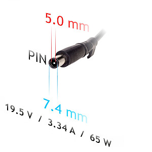 Barošanas avots/invertors Akyga AK-ND-33 Auto 65 W Melns