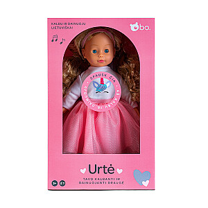 bo. Интерактивная кукла "Urte" (разговаривает на литовском языке), 40 см