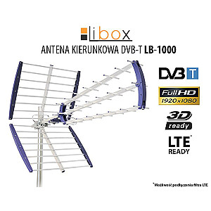 Libox LB-1000, TV antena DVB-T - 16,5 dB