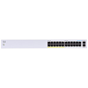 Cisco CBS110 Unmanaged L2 Gigabit Ethernet (10/100/1000) Power over Ethernet (PoE) 1U pelēks