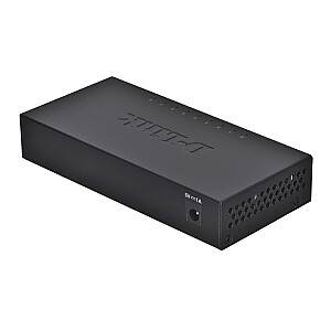 D-Link DGS-108GL Неуправляемый гигабитный Ethernet (10/100/1000), черный