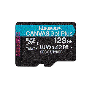 Kingston Technology Canvas Go! Plus 128 GB MicroSD UHS-I Class 10 atmiņas karte