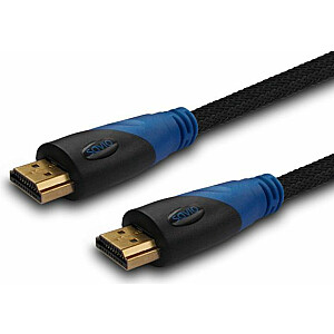 Elmak HDMI — HDMI kabelis 5 m melns (SAVIO CL-49)