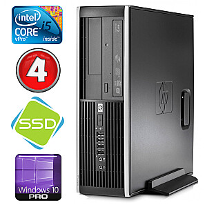 Personālais dators HP 8100 Elite SFF i5-650 4GB 120SSD DVD WIN10Pro