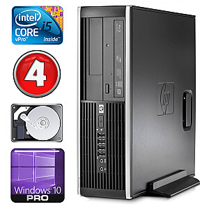 Personālais dators HP 8100 Elite SFF i5-650 4GB 250GB DVD WIN10Pro