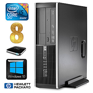 Personālais dators HP 8100 Elite SFF i5-650 8GB 1TB DVD WIN10