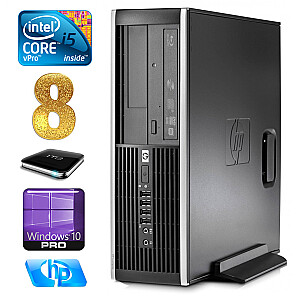 Personālais dators HP 8100 Elite SFF i5-650 8GB 1TB DVD WIN10Pro