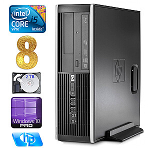 Personālais dators HP 8100 Elite SFF i5-650 8GB 2TB DVD WIN10Pro