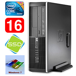 Personālais dators HP 8100 Elite SFF i5-650 16GB 120SSD DVD WIN7Pro