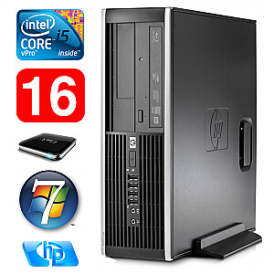Personālais dators HP 8100 Elite SFF i5-650 16GB 1TB DVD WIN7Pro
