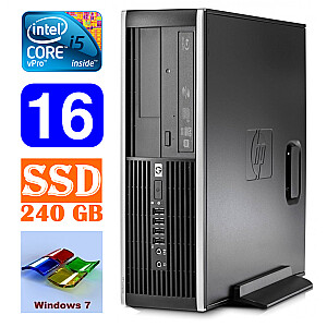 Персональный компьютер HP 8100 Elite SFF i5-650 16GB 240SSD DVD WIN7Pro