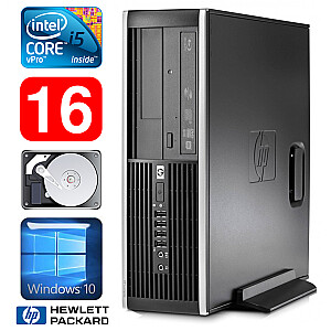 Personālais dators HP 8100 Elite SFF i5-650 16GB 250GB DVD WIN10