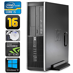 Personālais dators HP 8100 Elite SFF i5-750 16GB 1TB GT1030 2GB DVD WIN10