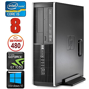 Персональный компьютер HP 8100 Elite SFF i5-750 8GB 480SSD GT1030 2GB DVD WIN10