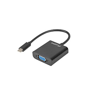 LANBERG USB-C ADAPTERS 3.1 (M) -> VGA (F) 15 CM