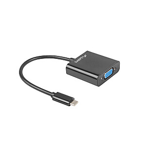 LANBERG USB-C ADAPTER 3.1 (M) -> VGA (F) 15CM