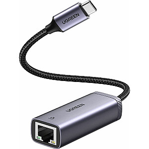 Ugreen UGREEN CM483 tīkla adapteris USB-C uz RJ45 tīkla adapteris (pelēks)