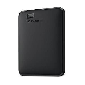 Western Digital Elements portatīvais ārējais cietais disks 5000 GB melns