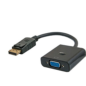 Elmak DisplayPort AV адаптер - D-Sub (VGA) черный (CL-90B)