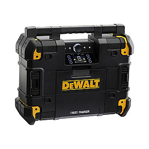 Radio uztvērējs DeWALT DWST1-81078-QW portatīvais digitālais melns, dzeltens