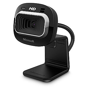 Microsoft LifeCam HD-3000 biznesa tīmekļa kamera 1 MP 1280 x 720 pikseļi USB 2.0 melns