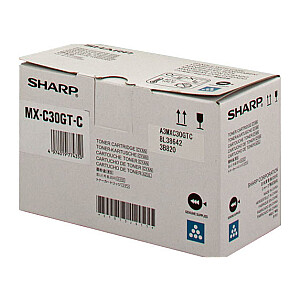 Sharp MX-C30GTC tonera kasetne 1 gab. oriģināls zils