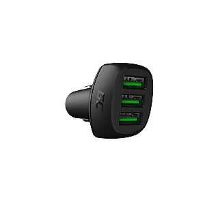 Green Cell CADGC01 PowerRide automašīnas lādētājs 54W 3x USB 18W Ultra Charge