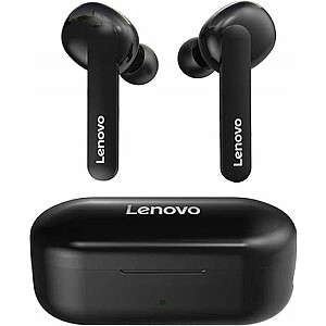 Lenovo HT28 TWS austiņas (bezvadu, Bluetooth, ievietojamas ausīs, melnas)