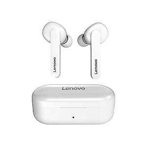 Lenovo HT28 TWS austiņas (bezvadu, Bluetooth, ievietojamas ausīs, baltas)