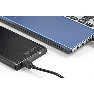 Korpuss Digitus 2.5 SSD/HDD, SATA I-II - USB 2.0