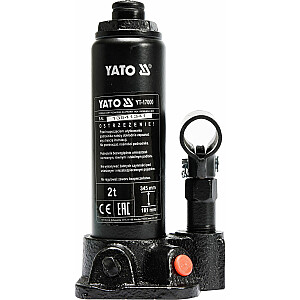 Стоечный гидравлический домкрат Yato 2T 181-345 мм (YT-17000)