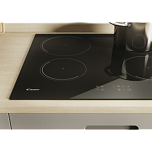Candy Smart CI642C/E1 melns Iebūvēta indukcijas plīts virsma 59 cm Zona 4 zona(s)
