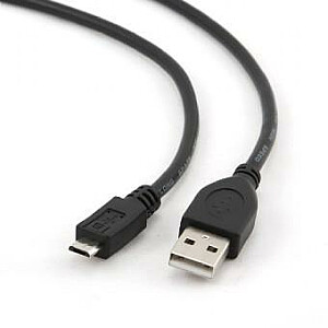 КАБЕЛЬ USB2 A PLUG/MICRO B 0.3M/CCP-MUSB2-AMBM-0.3M GEMBIRD