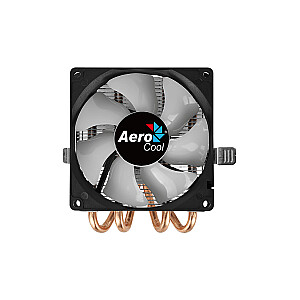 CPU dzesētājs Aerocool Air Frost 4 9 cm, melns