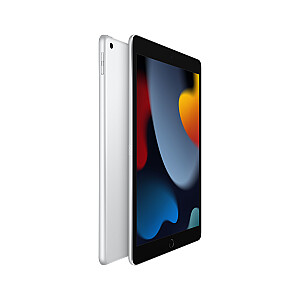 Apple iPad 64 GB, 25,9 cm (10,2 collas), Wi-Fi 5 (802.11ac), iPadOS 15, sudraba krāsa