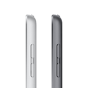 Apple iPad 64 ГБ, 25,9 см (10,2 дюйма), Wi-Fi 5 (802.11ac), iPadOS 15, серебристый