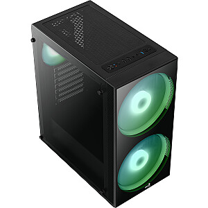 AEROCOOL AEROPGSPYTHON-G-BKRG PC case AT