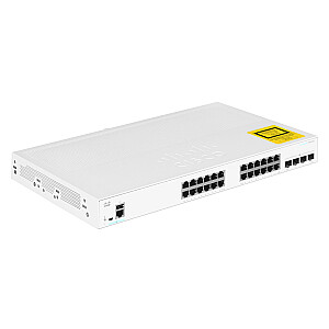 Cisco CBS350-24T-4G-EU tīkla slēdzis pārvaldīts L2/L3 Gigabit Ethernet (10/100/1000) Sudrabs
