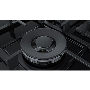 Варочная панель Bosch Serie 6 PPS9A6B90 Черный Встраиваемый Газ 5 зон(ы)