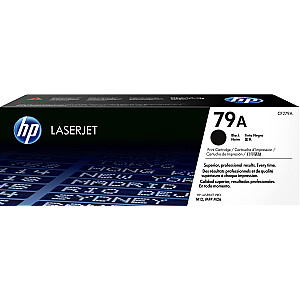 HP 79A melna oriģinālā LaserJet tonera kasetne