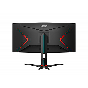 AOC G2 CU34G2X/BK datora monitors 86,4 cm (34") 3440 x 1440 pikseļi Quad HD LED melns