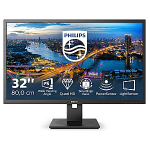 Philips B Line 325B1L/00 datora monitors 80 cm (31,5 collas) 2560 x 1440 pikseļi 2K Ultra HD LCD melns