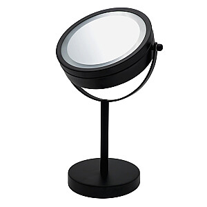 Spogulis Daisy LED, d15cm, melns 03111010