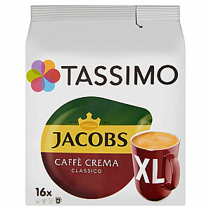 Tassimo Jacobs Caffe Crema Classico XL 132,8 g (16 капсул)