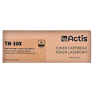 тонер Actis TH-30X для принтера HP; Замена HP 30X CF230X; стандарт; 3500 страниц; черный