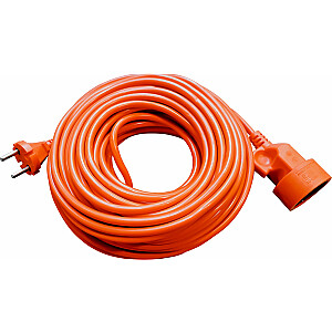 Pagarinātāja kabelis Plastrol 25m 2x1mm2 10A 2500W (W-98940)